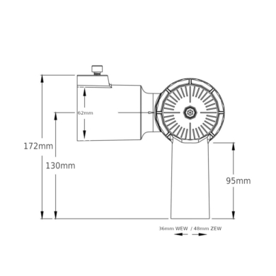 Wysięgnik V-TAC SKU3668 VT-795-1