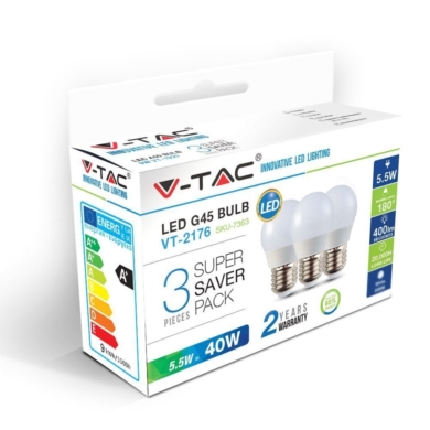 Żarówka V-TAC SKU7364 VT-2176 6400K 5,5W 470lm