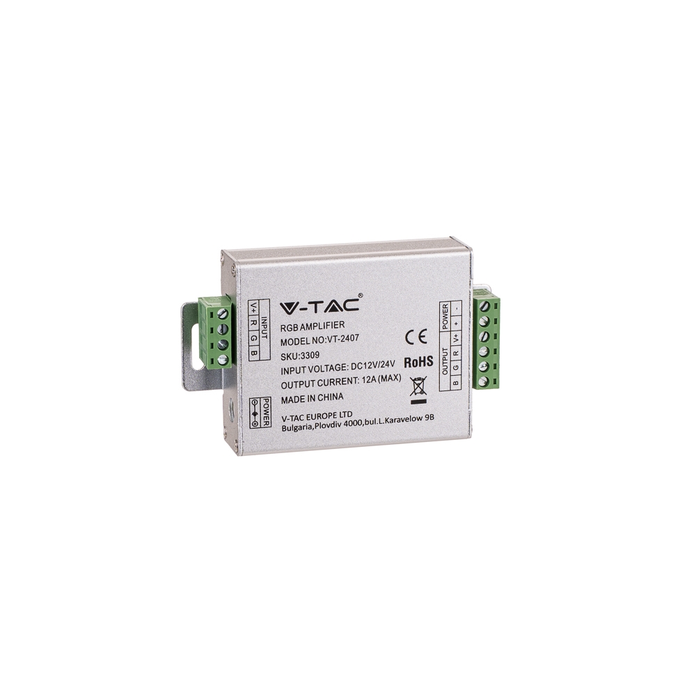 Wzmacniacz V-TAC SKU3309 VT-2407A 144-288W