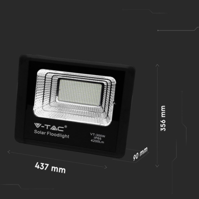 Naświetlacz V-TAC SKU94027 VT-300W 6000K 50W 4200l