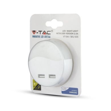 Lampka V-TAC SKU505 VT-84-RD 3000K 0,4W 10lm
