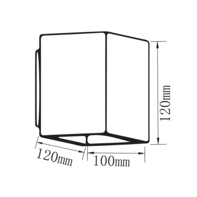 Kinkiet V-TAC SKU8693 VT-892 25W Max