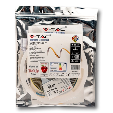 Taśma V-TAC SKU2651 VT-COB 6000K 12W 1000lm