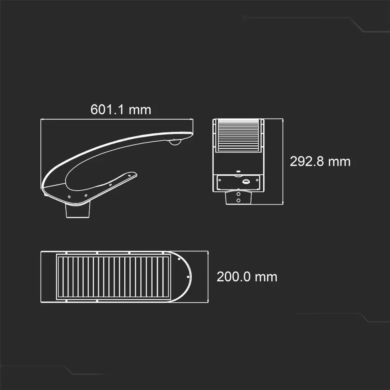 Oprawa V-TAC SKU5505 VT-130W 4000K 20W 2000lm