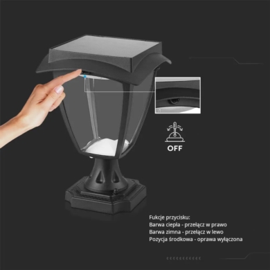 Słupek V-TAC SKU2893 VT-983 3000K+6000K 2W 110lm