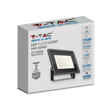 Naświetlacz V-TAC SKU6733 VT-49204 4000K 200W 1760