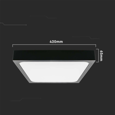 Oprawa V-TAC SKU7650 VT-8630B-SQ 6500K 30W 3000lm