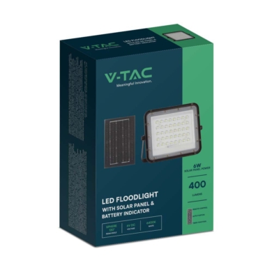 Naświetlacz V-TAC SKU7821 VT-40W 6400K 6W 400lm