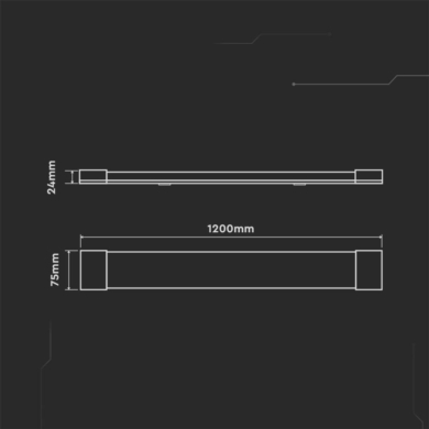 Oprawa V-TAC SKU8048 VT-8340 4000K 40W 4800lm
