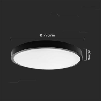 Oprawa V-TAC SKU76371 VT-8624B 4000K 24W 2500lm