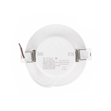 Panel V-TAC SKU78551 VT-61003RD-S 3000K 3W 330lm