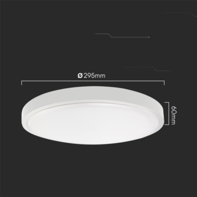 Oprawa V-TAC SKU76611-24 VT-8618S 6500K 18W 1830lm