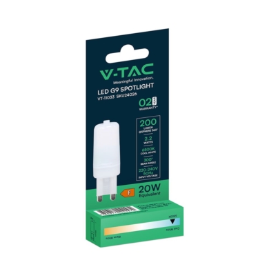Żarówka V-TAC SKU24026 VT-11033 6500K 2,2W 200lm