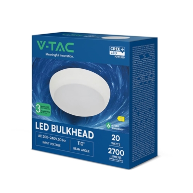 Oprawa V-TAC SKU801-24-6 VT-8603 3000K-4000K-6500K