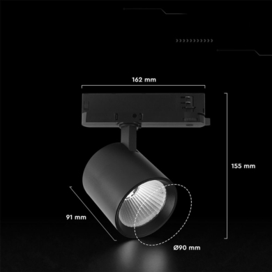 Oprawa V-TAC SKU241626 VT-11130 6500K 30W 2845lm