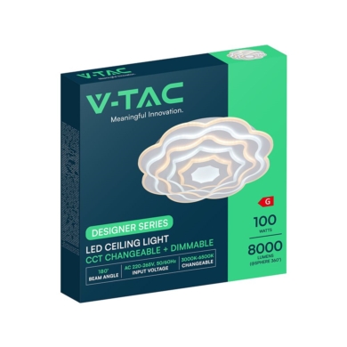 Oprawa V-TAC SKU24175 VT-84050 3000K-6500K 100W 80