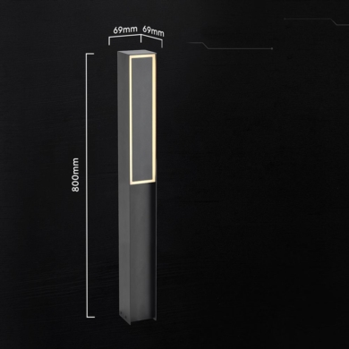 Słupek V-TAC SKU24319 VT-10191 3000K 24W 3400lm