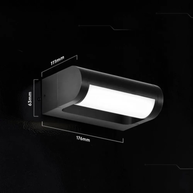 Kinkiet V-TAC SKU243436 VT-120012-B 3000K 10W 1550