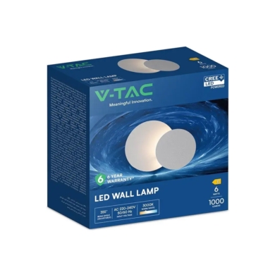 Kinkiet V-TAC SKU243546 VT-120009 3000K 6W 1000lm