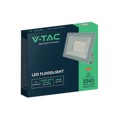 Naświetlacz V-TAC SKU24418 VT-44037 6500K 30W 2340