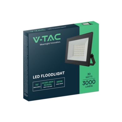 Naświetlacz V-TAC SKU24419 VT-44037 4000K 30W 2340