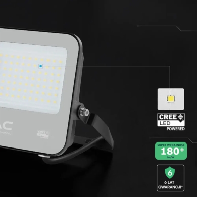 Naświetlacz V-TAC SKU9893-6 VT-4456 6500K 50W 9250