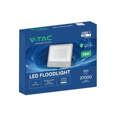 Naświetlacz V-TAC SKU9897-6 VT-44205 6500K 200W 37