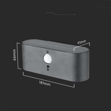 Kinkiet V-TAC SKU23017 VT-1148 3000K 0,8W 100lm