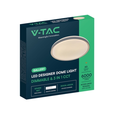 Oprawa V-TAC SKU24199 VT-85031 3000K - 6500K 60W 6