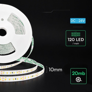 Taśma V-TAC SKU24323 VT-2835 6500K 8W 785lm
