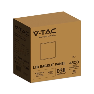 Panel V-TAC SKU24366 VT-61043 4000K 40W 4500lm