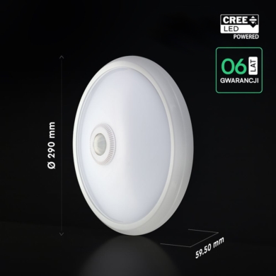 Oprawa V-TAC SKU218096 VT-13 6400K 12W 1000lm
