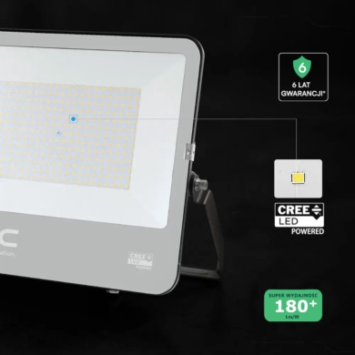 Naświetlacz V-TAC SKU9896-6 VT-44205 4000K 200W 37