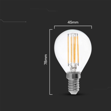 Żarówka V-TAC SKU212845 VT-2466 2700K 6W 600lm