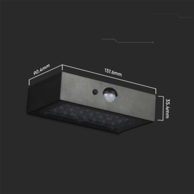 Kinkiet V-TAC SKU10305 VT-403 3000K-4000K 3W 350lm