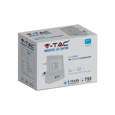 Naświetlacz V-TAC SKU20294 VT-118S 6400K 10W 735lm