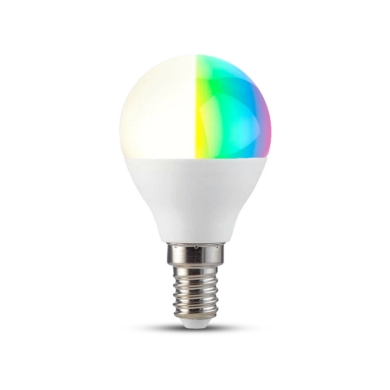 Żarówka V-TAC SKU212756 VT-5154 RGB+2700K-6400K 4,