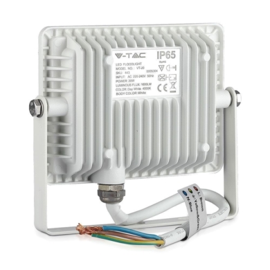 Naświetlacz V-TAC SKU444 VT-20-W 6400K 20W 1600lm