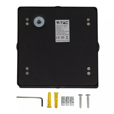 Oprawa V-TAC SKU218211 VT-704 3000K 4W 428lm