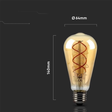 Żarówka V-TAC SKU217218 VT-2065-N 1800K 4,8W 300lm