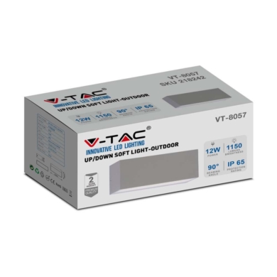 Oprawa V-TAC SKU218242 VT-8057 3000K 12W 1150lm