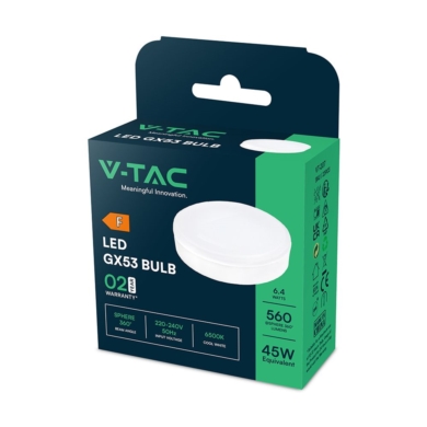 Żarówka V-TAC SKU23903 VT-207-N 6500K 6,4W 560lm