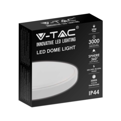 Oprawa V-TAC SKU7621 VT-8630W-RD 3000K 30W 3000lm