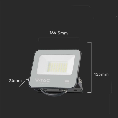 Naświetlacz V-TAC SKU9255 VT-4435 4000K 30W 5550lm