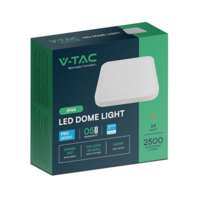Oprawa V-TAC SKU76291-24 VT-8624 6500K 24W 2500lm