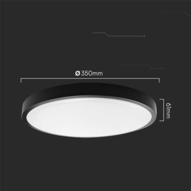 Oprawa V-TAC SKU76701-24 VT-8624S 4000K 24W 2500lm