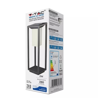 Słupek V-TAC SKU785 VT-66 3000K 2W 280lm