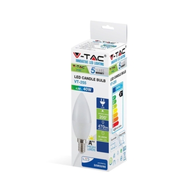 Żarówka V-TAC SKU260 VT-255 6400K 4,5W 470lm