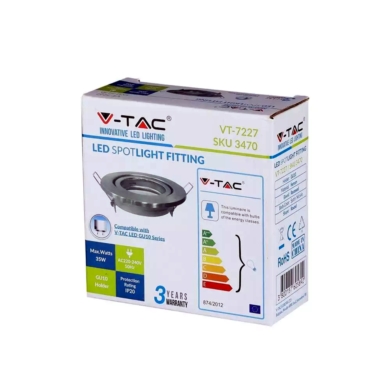 Oczko V-TAC SKU3470 VT-7227RD-SN