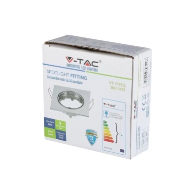 Oczko V-TAC SKU3592 VT-779-CH-SQ